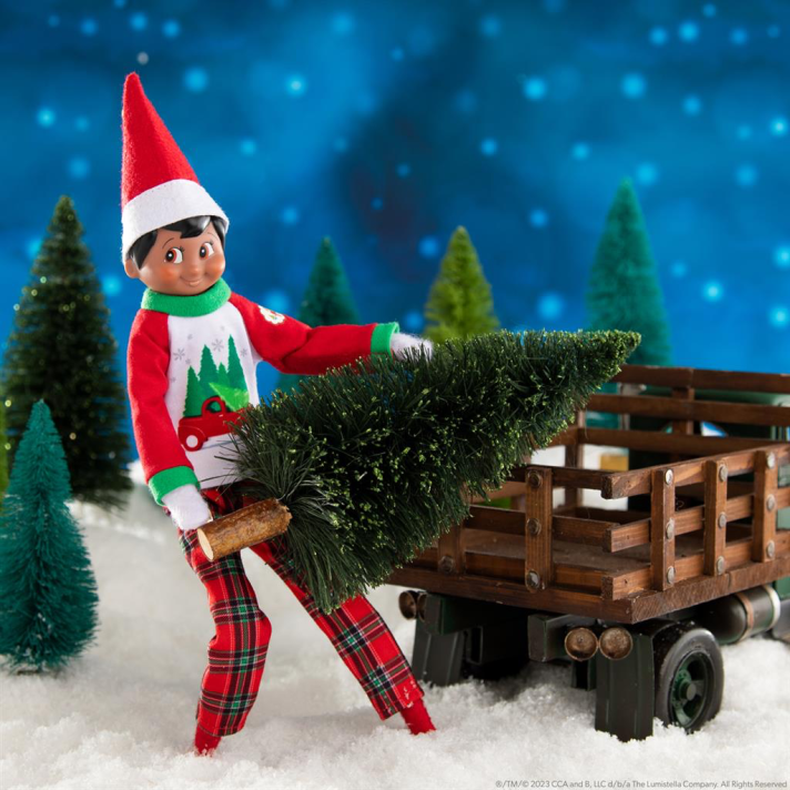 Elf on the Shelf - Trees Farm pyjama