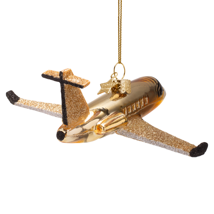 Vondels kerstornament - Vliegtuig