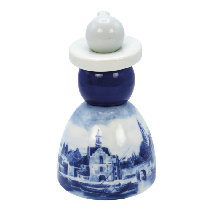 Royal Delft decoratie - Proud Mary - Gezicht op Delft