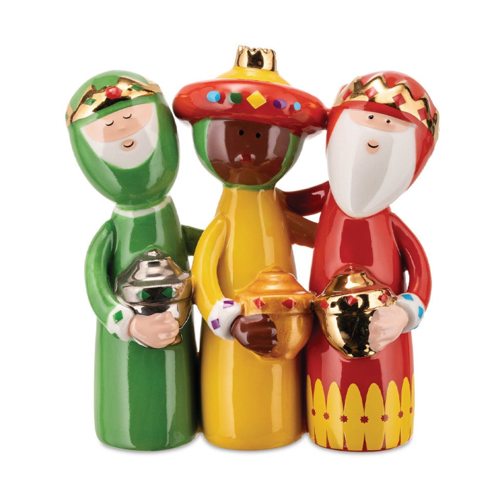 Alessi kerststal - Happy Eternity Baby - 3 koningen