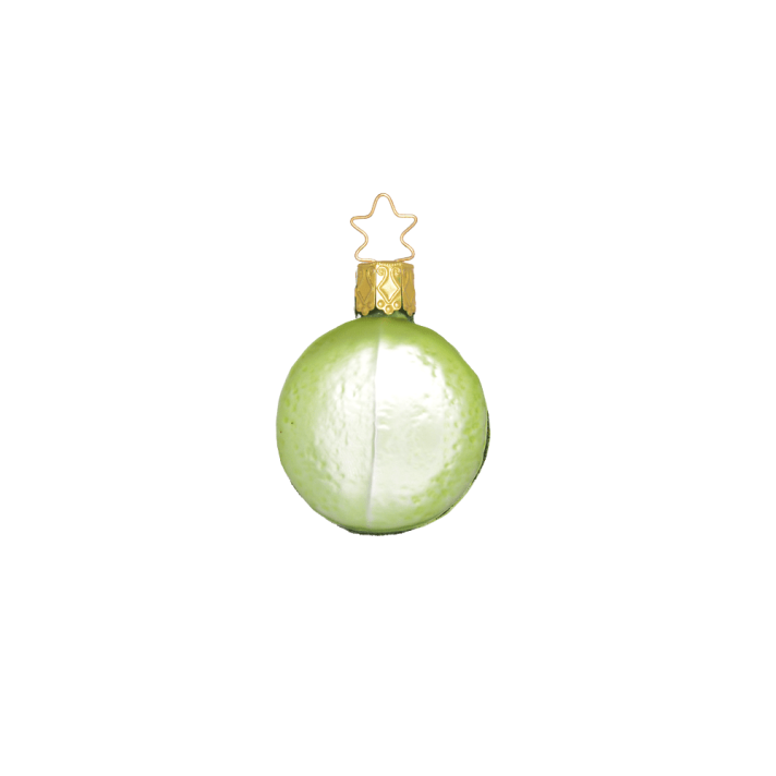 Inge Glas glazen kerstornament - Macaron - Groen