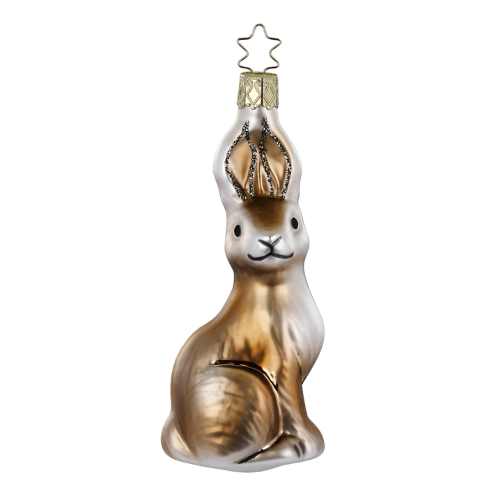 Inge Glas kerstornament - Jaar van het Konijn