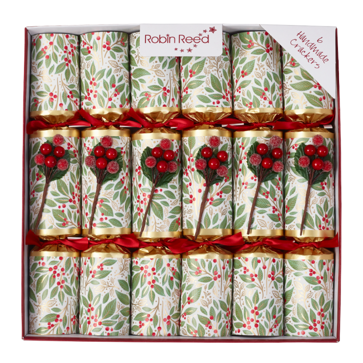 Robin Reed Christmas crackers - Winter Berry - Set van 6