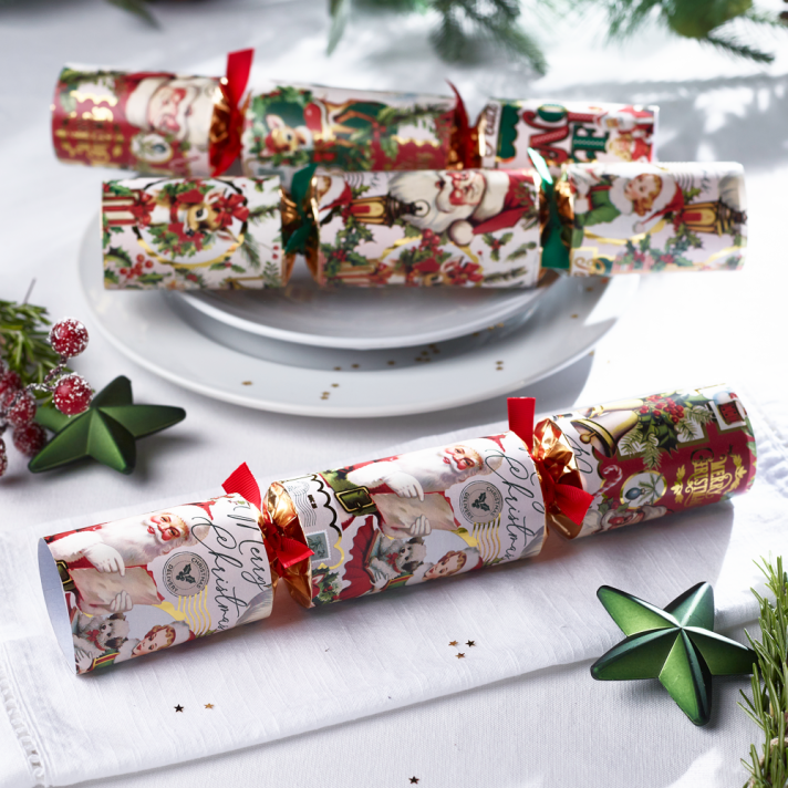 Robin Reed Christmas crackers - Time for Cheer - Set van 6