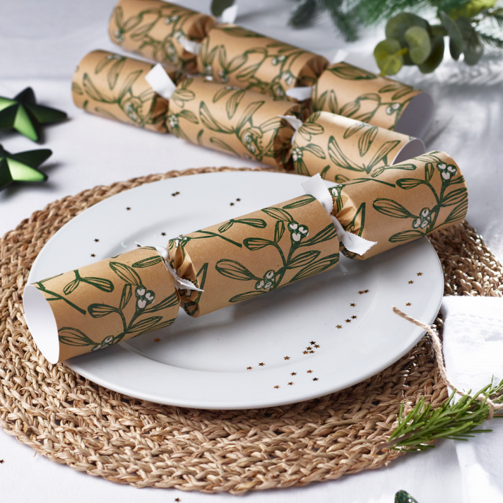 Robin Reed Christmas crackers - Mistletoe Vintage - Set van 6