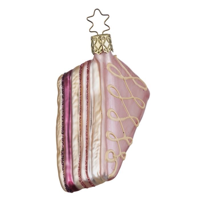 Inge Glas kerstornament - Taart