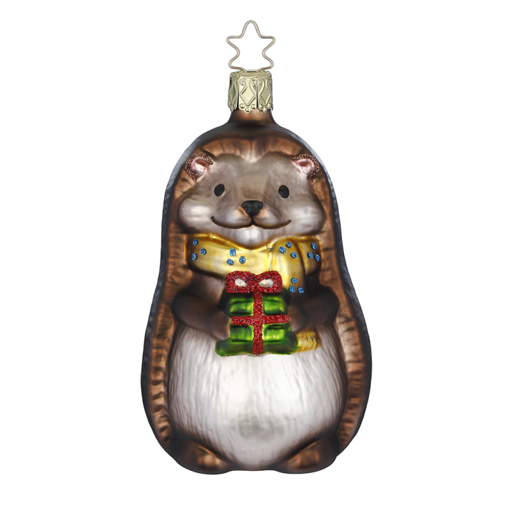 Inge Glas kerstornament - Egel