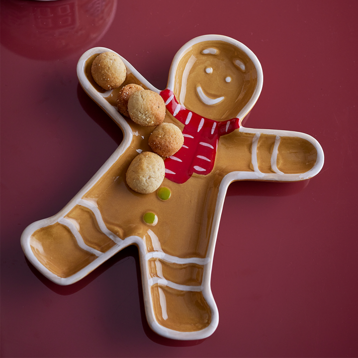 Bloomingville schaal - Gingerbread poppetje