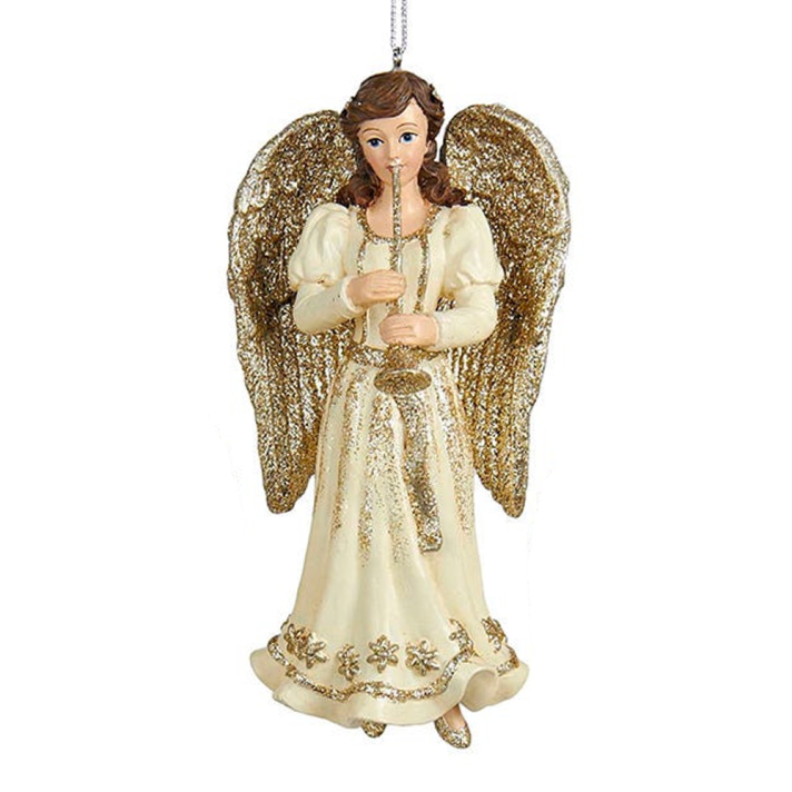Kurt Adler kerstornament - Engel met trompet