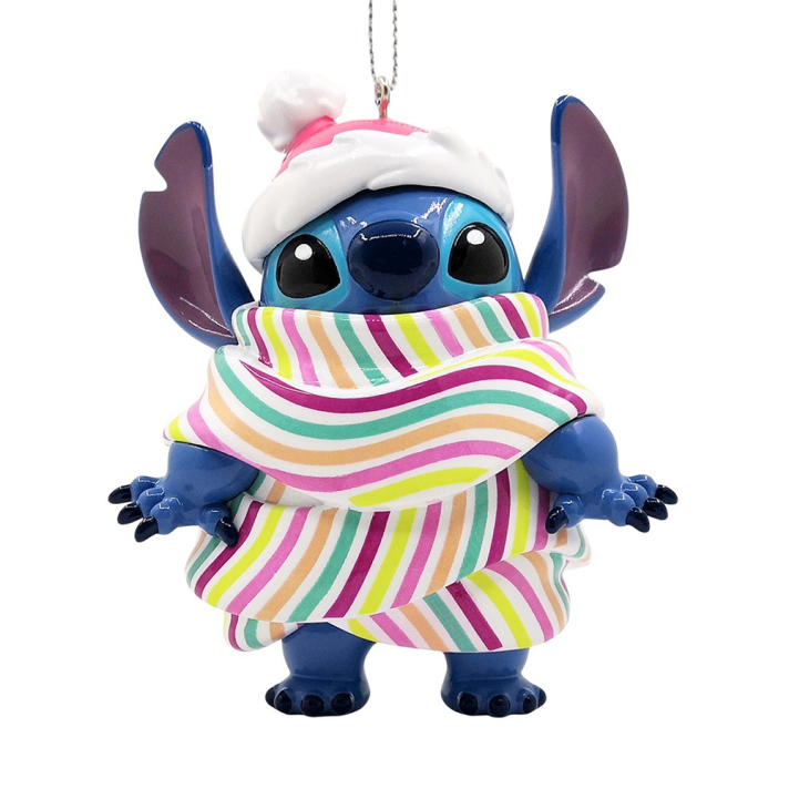 Disney kerstornament - Stitch in sjaal