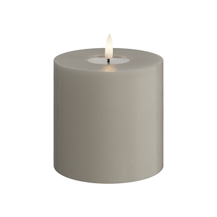 Deluxe Homeart LED stompkaars - Zand - 10cm
