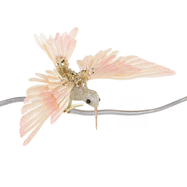 Goodwill kerstornament - Vogel - Op clip
