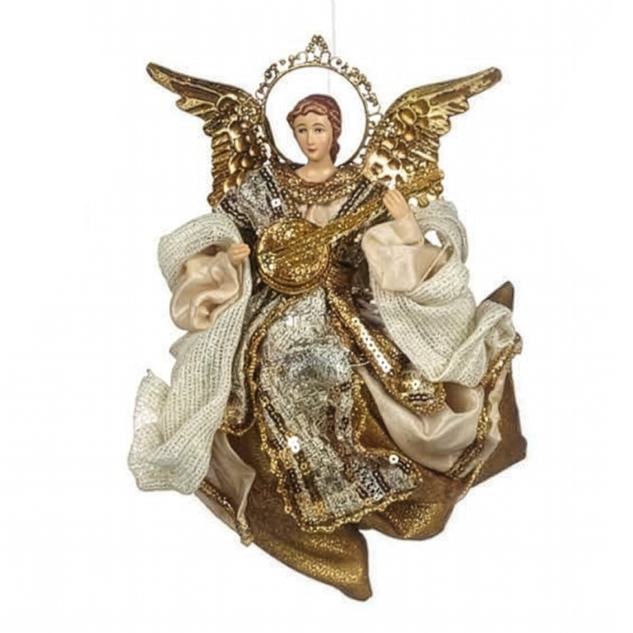 Goodwill kerstornament - Engel - Met harp