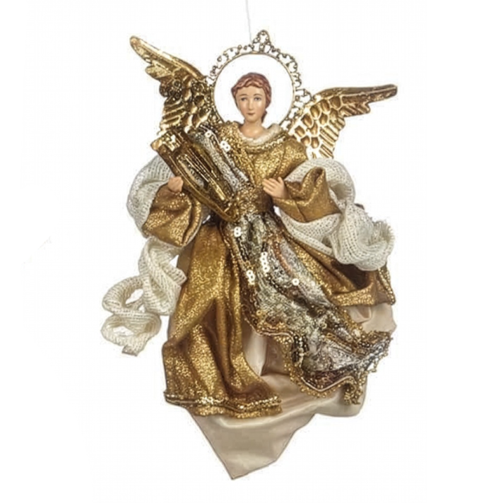 Goodwill kerstornament - Engel - Met harp