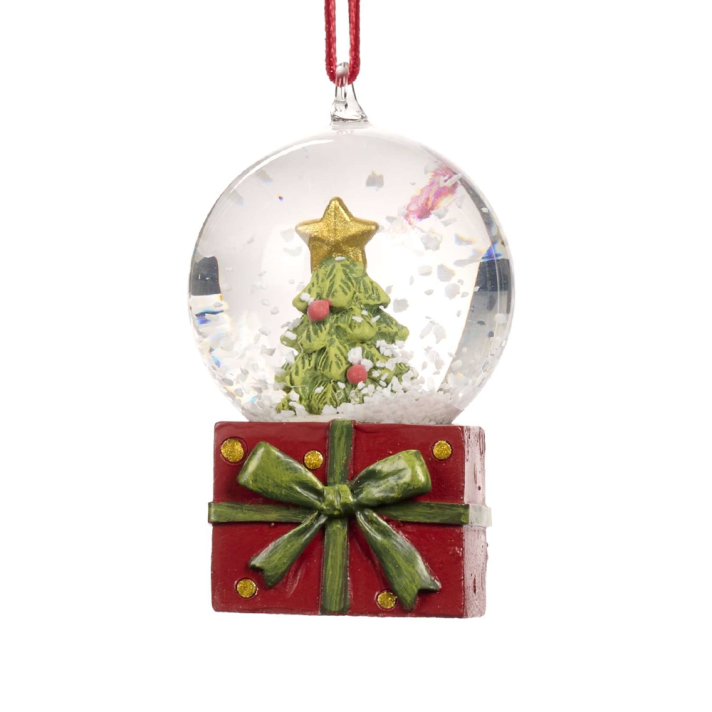 Goodwill kerstornament - Sneeuwbol - Met kerstboom