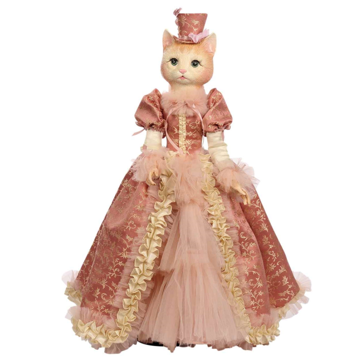 Goodwill kerstbeeld - Katten dame - 60cm