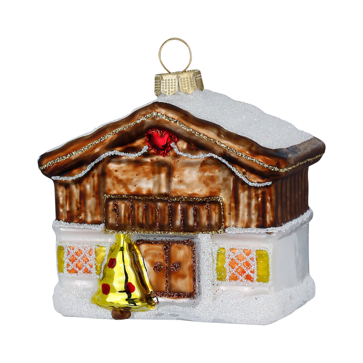 Holly & Jolly kerstornament - Chalet