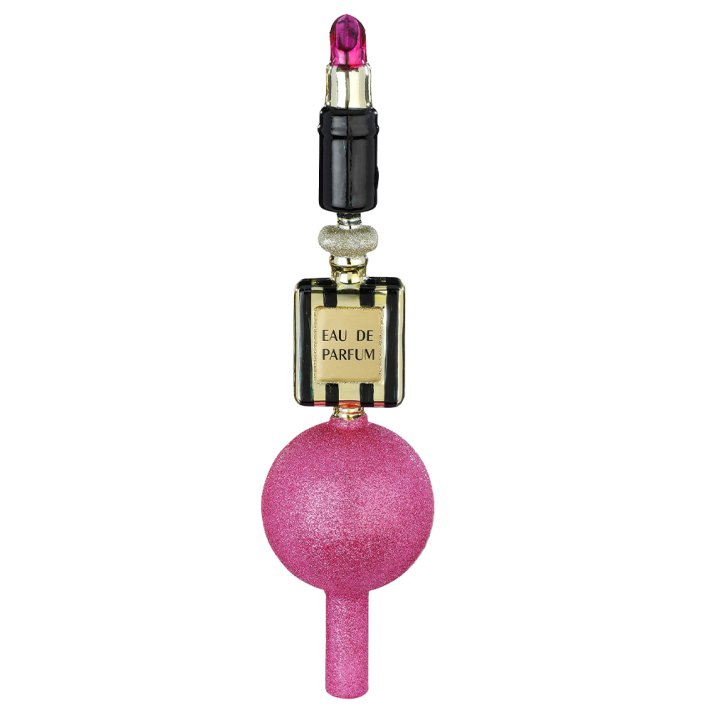Holly & Jolly piek - Met lippenstift en parfum