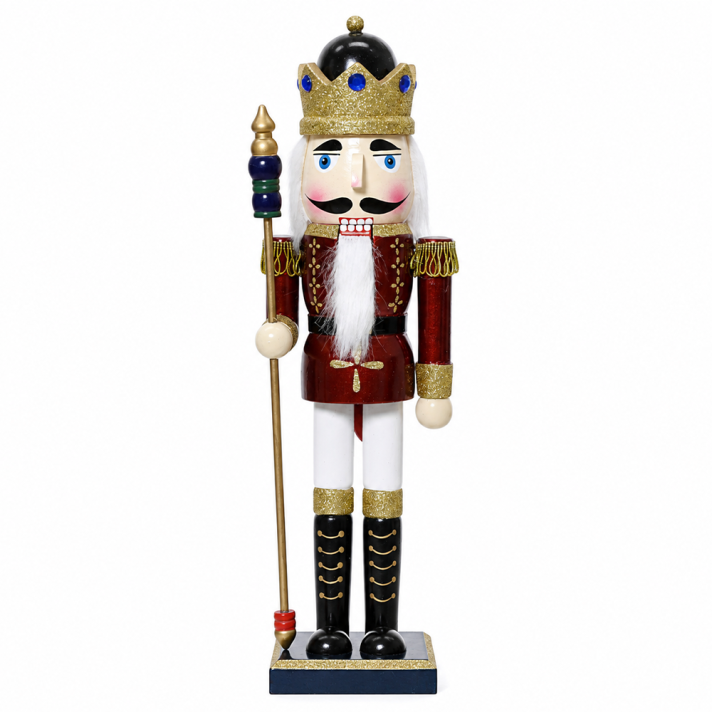 Decoris notenkraker - Met scepter