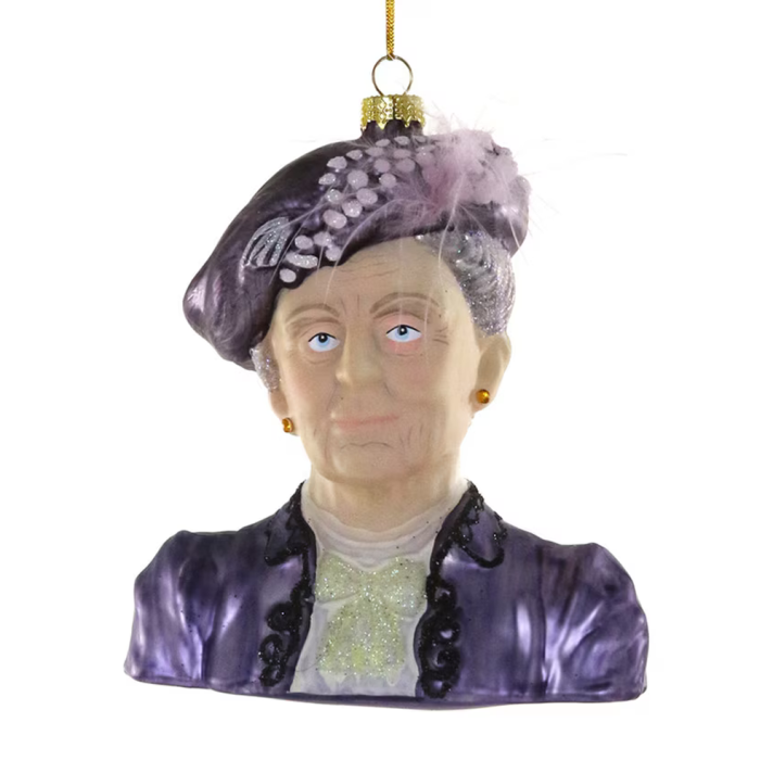 Cody Foster kerstornament - Dowager Countess van Grantham