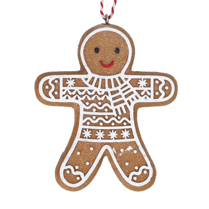 Gisela Graham kerstornament - Gingerbread poppetje