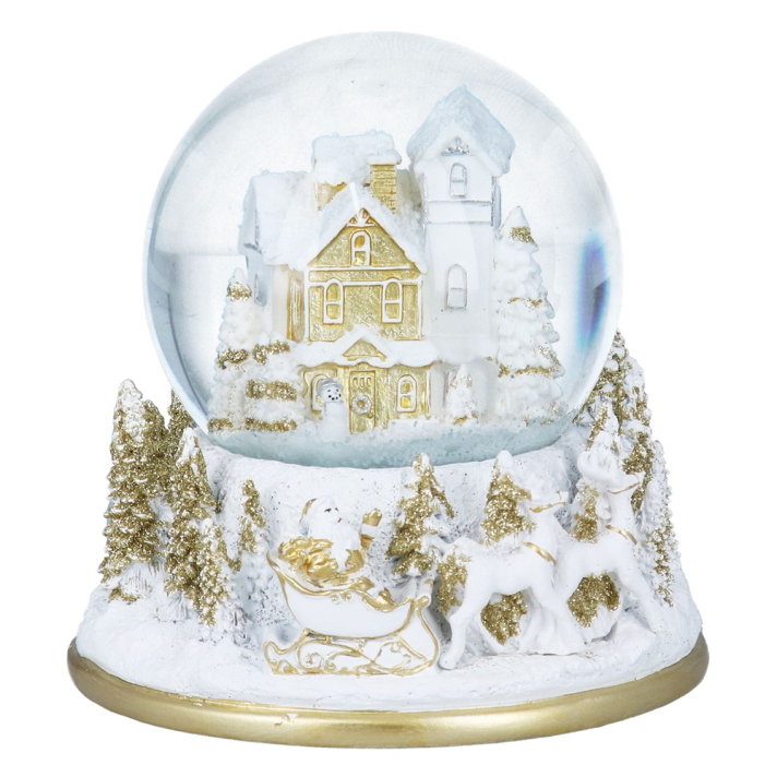 Gisela Graham sneeuwbol - Met kerstdorp