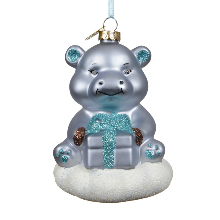 Decoris kerstornament - Nijlpaard