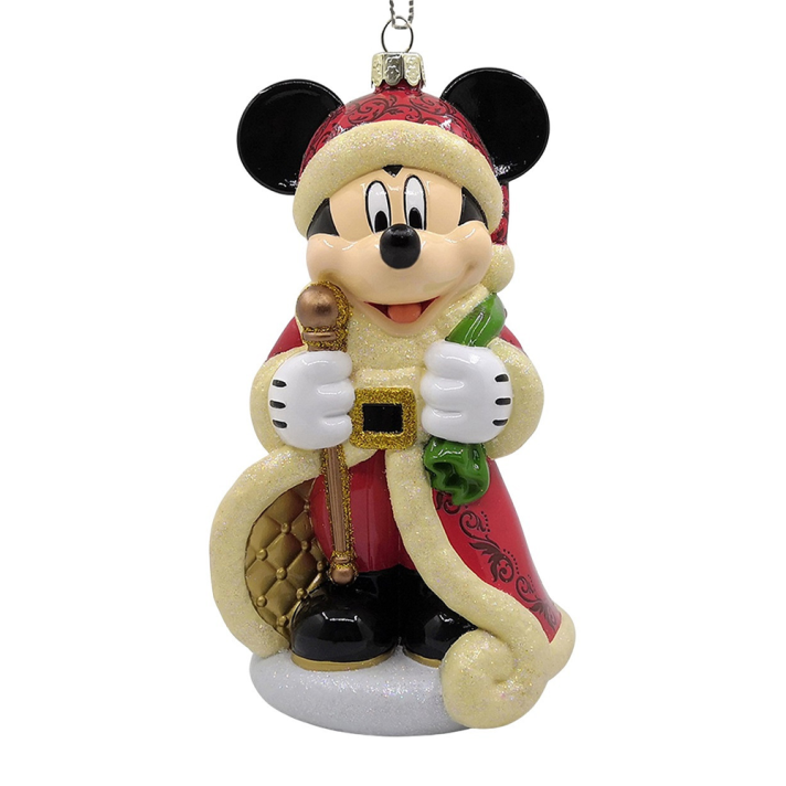 Disney kerstornament - Mickey als kerstman
