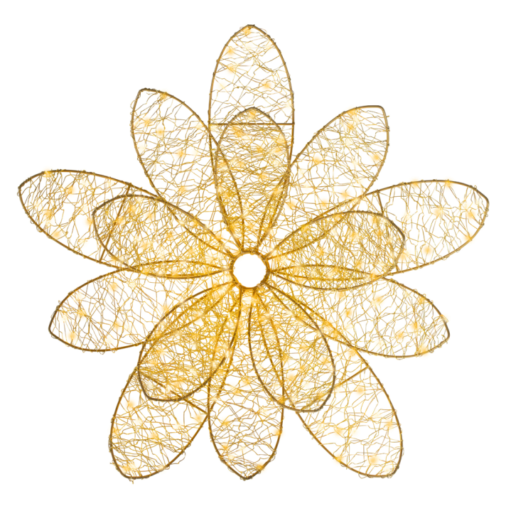Lumineo kerstverlichting - Bloem - Micro LED
