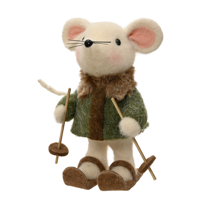 Decoris kerstfiguur - Muis