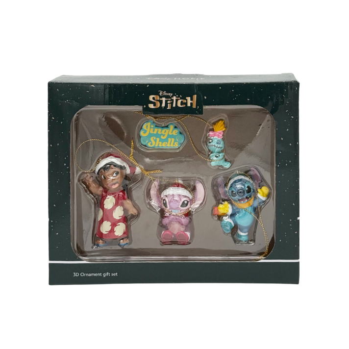 Disney Christmas ornaments - Stitch - Set of 5