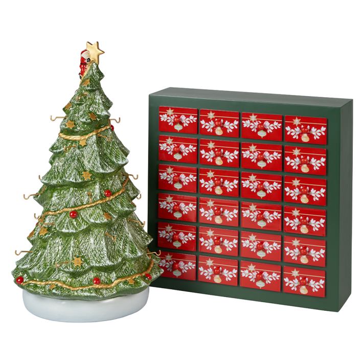 Villeroy & Boch adventskalender - Christmas Toys - Met kerstboom