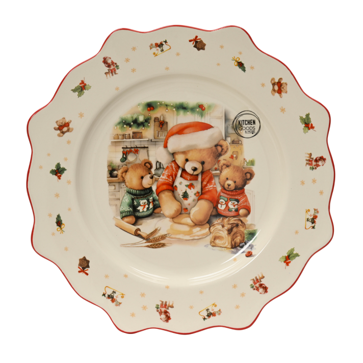 Decoris dinerbord - Met beren