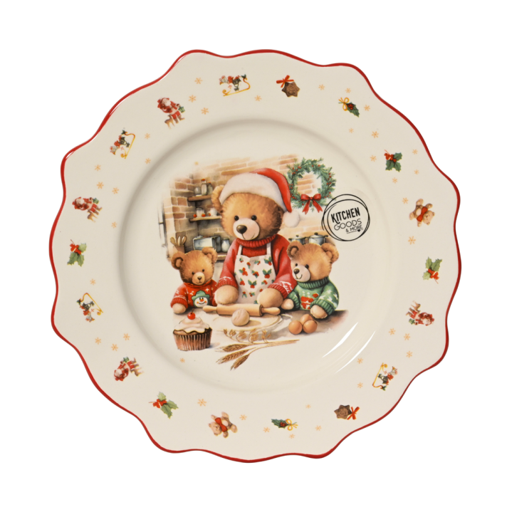 Decoris ontbijtbord - Met beren