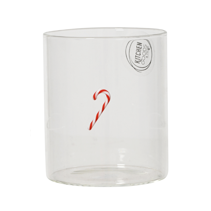 Decoris waterglas - Met zuurstok