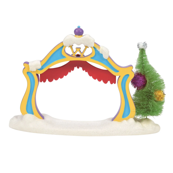 The Grinch Village kerstdorp figuur - The Grinch Archway