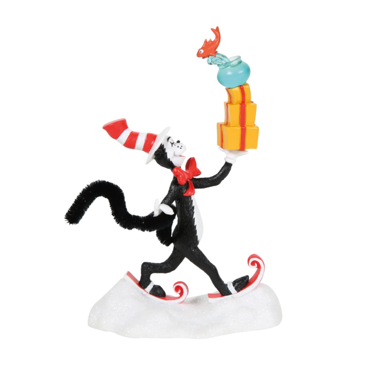 The Grinch Village kerstfiguur - Cat in the hat