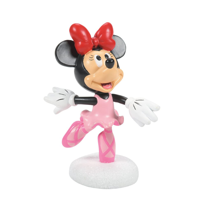 Disney Village kerstfiguur - Minnie's Arabesque