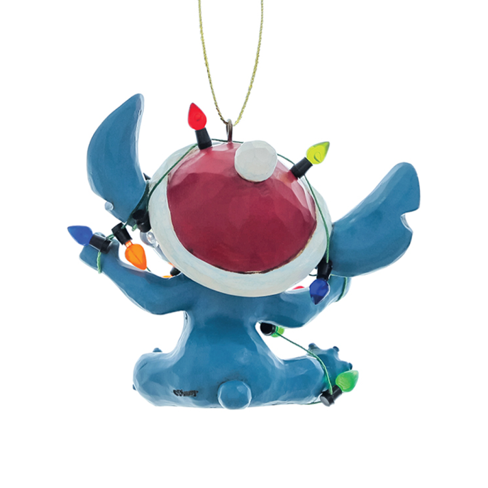 Disney kerstornament - Stitch in kerstlichtjes