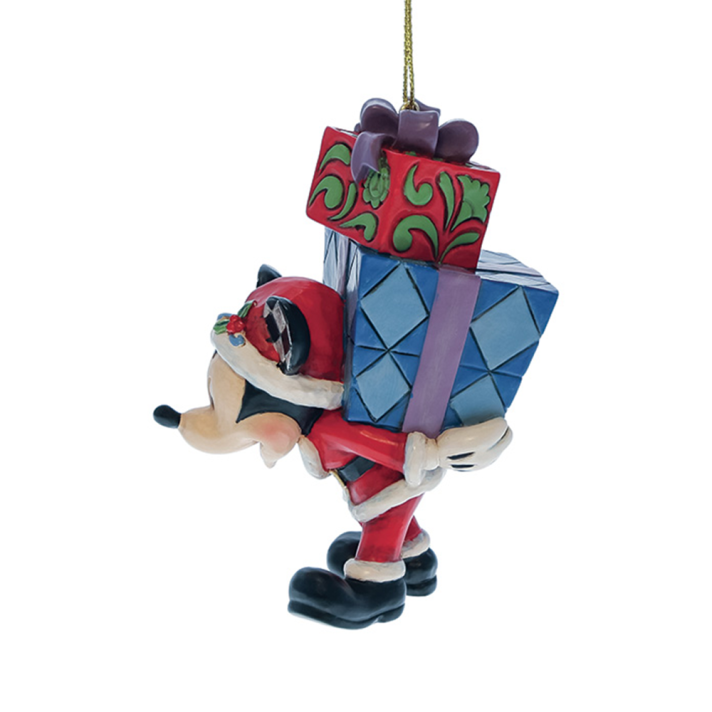 Disney kerstornament - Mickey met cadeau's