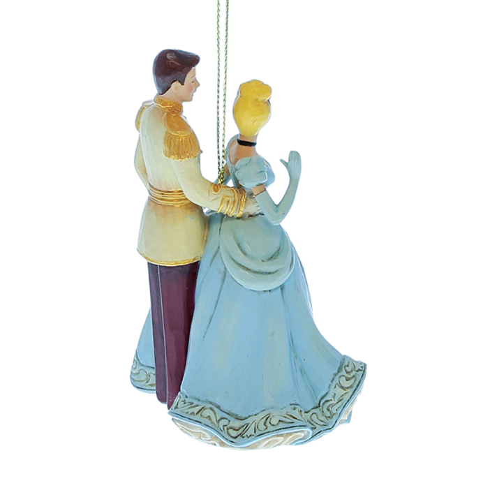 Disney kerstornament - Cinderella met prins
