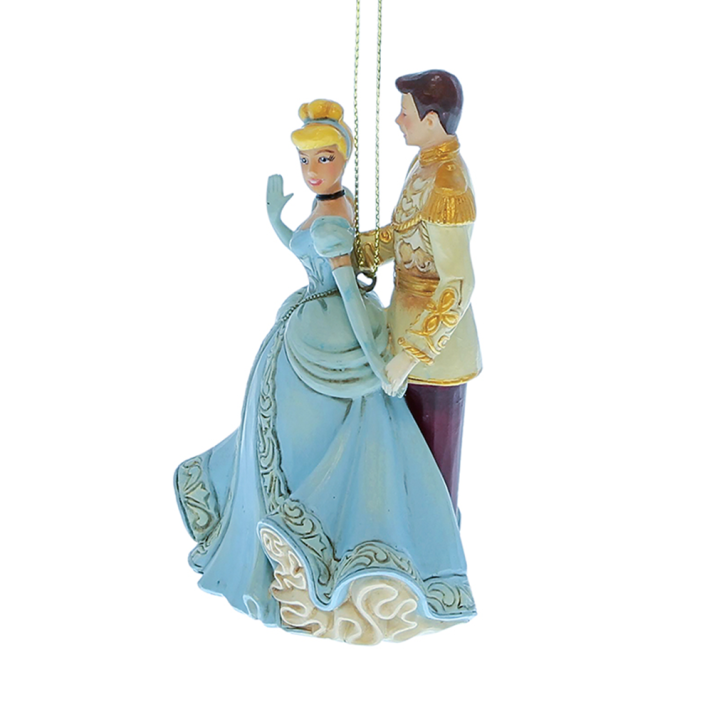Disney kerstornament - Cinderella met prins