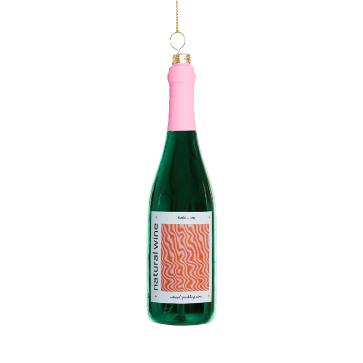 Yup in the Tree Christmas Ornament - Natural Wine