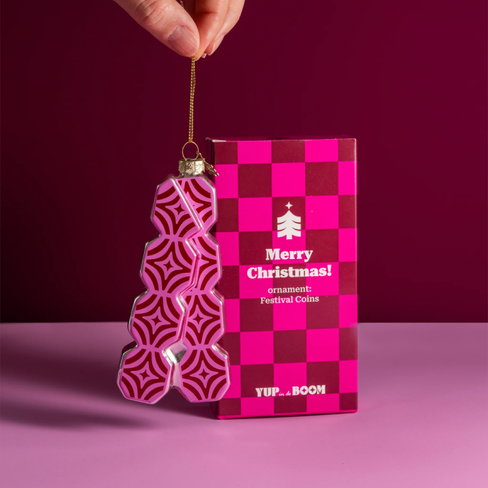 Yup the Cup Christmas ornament - Festival Coins