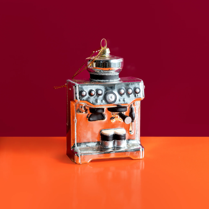 Yup in the Tree Christmas ornament - Coffee Machine