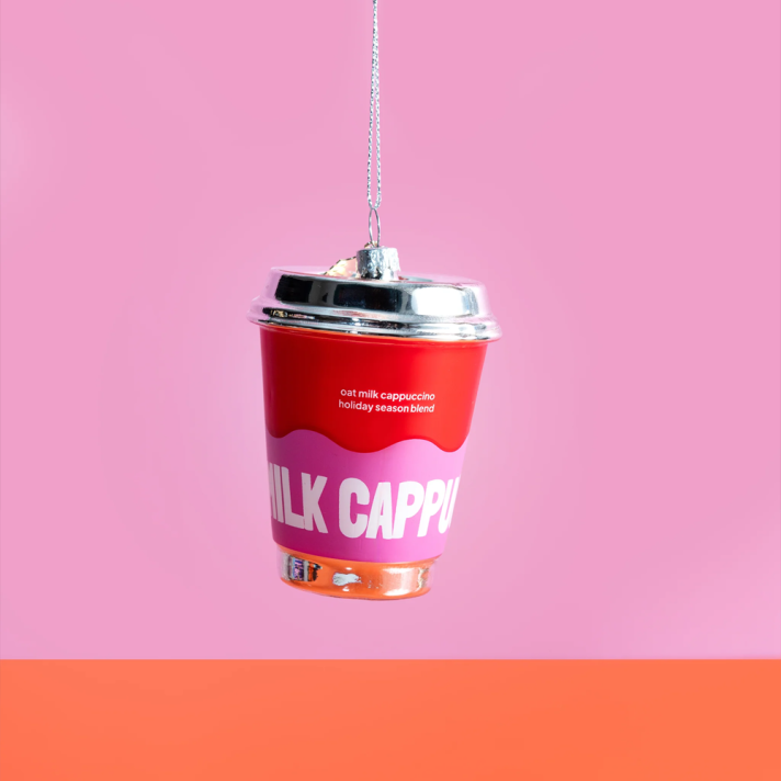 Yup in the Tree Christmas ornament - Cappuccino to go