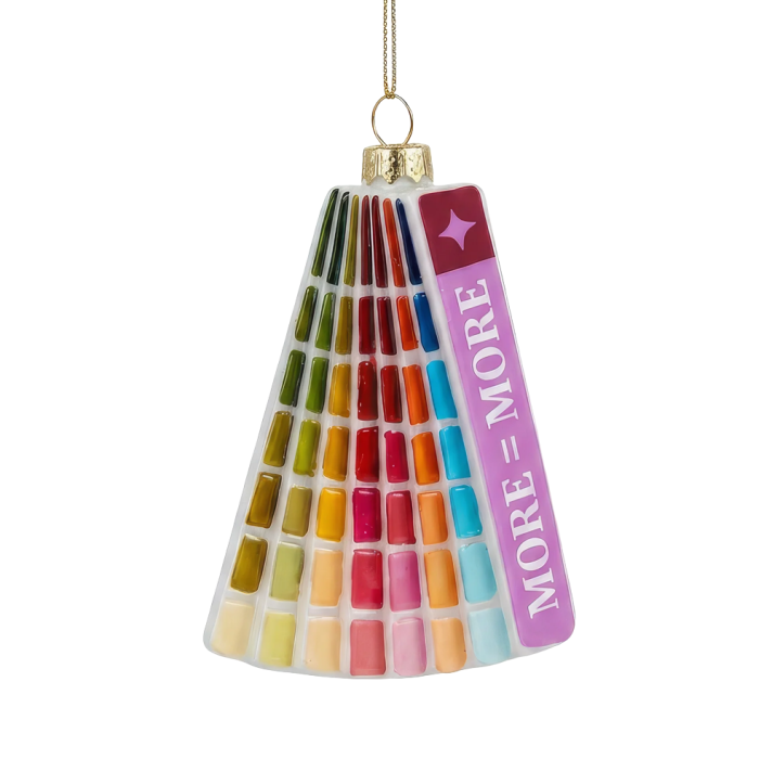 Yup in the Tree Christmas Ornament - Color Fan