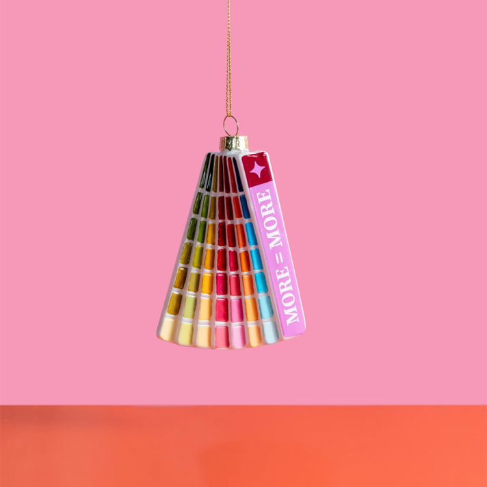 Yup in the Tree Christmas Ornament - Color Fan