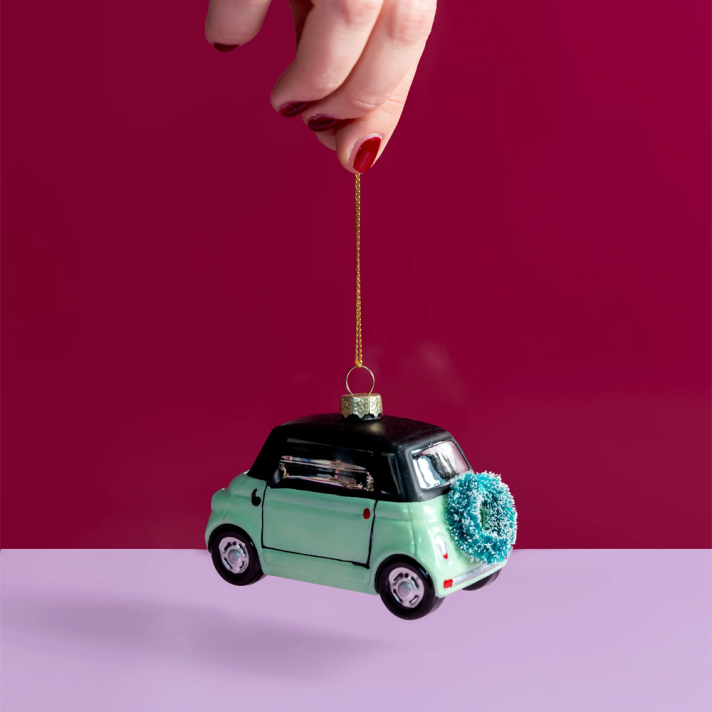 Yup in the Tree Christmas Ornament - Car