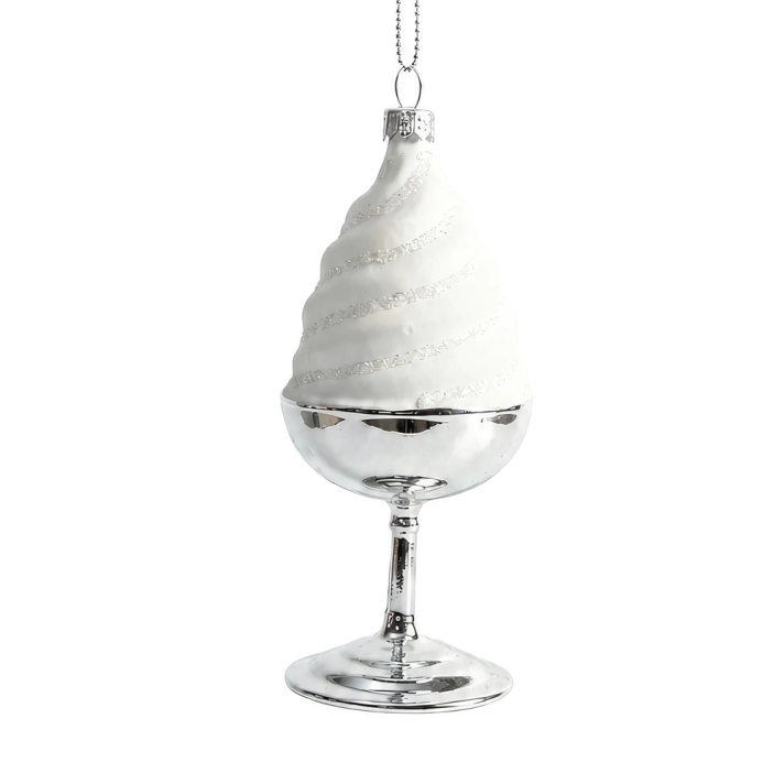 Yup in the Boom Christmas ornament - Sundae cup